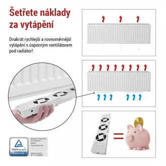 VENTILATOR ISPOD RADIJATA MONO P56PR1