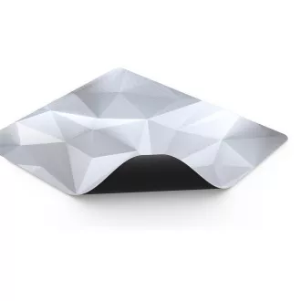 Endorfy podloga za miša Crystal L bijela