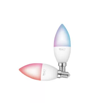 Trust Smart WiFi LED RGB&white ambience žarulja E27 - u boji / 2 kom Trust Smart WiFi LED RGB&white ambience žarulja E27 - u boji / 2 kom