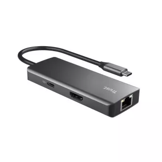TRUST 6-u-1 USB-C adapter s više ulaza TRUST 6-u-1 USB-C adapter s više ulaza