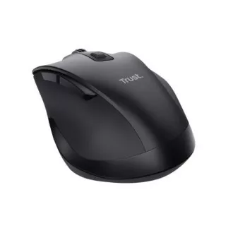 Trust Fyda bežični miš za više uređaja/uredski/optički/za dešnjake/2400 DPI/USB+BT/crni
