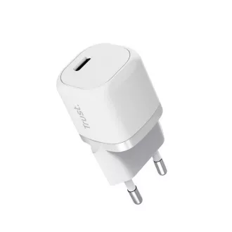 TRUST PUNJAČ MAXO 20W USB-C BIJELI