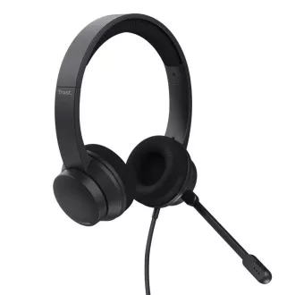 Trust HS-260/Stereo/USB/Žični/Crni