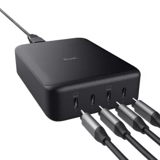 TRUST MAXO 240 W 4-PORTNI USB-C STOLNI PUNJAČ