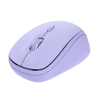 TRUST Yvi+ Multi-Device/Office/Optical/1600 DPI/USB+BT/Purple