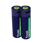 TRUST USB-C PUNJIVE BATERIJE 2P - AA