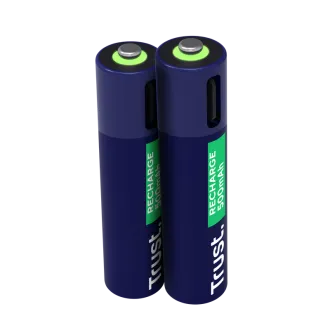 TRUST USB-C PUNJIVE BATERIJE 2P - AAA TRUST USB-C PUNJIVE BATERIJE 2P - AAA