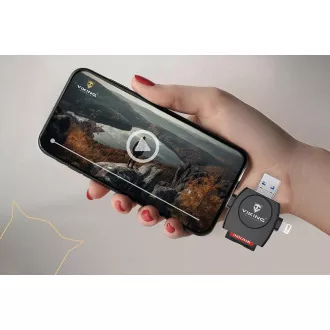 VIKING ČITAČ MEMORIJSKIH KARTICA V4 USB3.0 4V1 bijeli VIKING ČITAČ MEMORIJSKIH KARTICA V4 USB3.0 4V1 bijeli