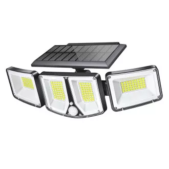 Vanjska solarna LED svjetiljka sa senzorom pokreta VIKING S180/1200lm/2200mAh/3 načina rada/IP65