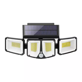 Vanjska solarna LED svjetiljka sa senzorom pokreta VIKING S180/1200lm/2200mAh/3 načina rada/IP65