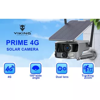 Solarna kamera Viking PRIME-4G/18000mAh/noćni vid u boji/IP66/aplikacija/Android/iOS