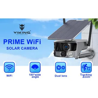 Solarna kamera Viking PRIME-WiFi/18000mAh/noćni vid u boji/IP66/aplikacija/Android/iOS - Raspakiran Solarna kamera Viking PRIME-WiFi/18000mAh/noćni vid u boji/IP66/aplikacija/Android/iOS - Raspakiran