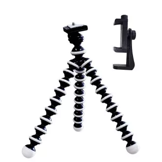 VIKING Tripod 4D putni tronožac/duljina 25,5 cm/fleksibilna, izdržljiva guma/maks. nosivost 2 kg/stezni vijak 1/4" VIKING Tripod 4D putni tronožac/duljina 25,5 cm/fleksibilna, izdržljiva guma/maks. nosivost 2 kg/stezni vijak 1/4"