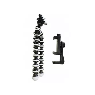 VIKING Tripod 4D putni tronožac/duljina 25,5 cm/fleksibilna, izdržljiva guma/maks. nosivost 2 kg/stezni vijak 1/4" VIKING Tripod 4D putni tronožac/duljina 25,5 cm/fleksibilna, izdržljiva guma/maks. nosivost 2 kg/stezni vijak 1/4"