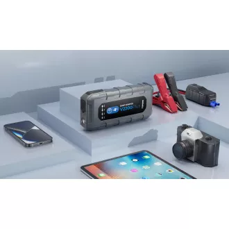 TOPDON V2200Plus/16000mAh/maksimalna izlazna struja 2200A/2xUSB-A/USB-C/DC priključak/tester baterija TOPDON V2200Plus/16000mAh/maksimalna izlazna struja 2200A/2xUSB-A/USB-C/DC priključak/tester baterija