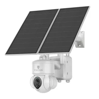 Solarna HD kamera Viking HDs03 4G/20000mAh/noćni vid u boji/IP66/aplikacija/obavijesti/bijela