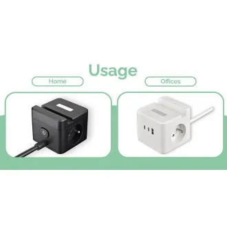 VIKING YC23H adapter za napajanje, bijeli/Izlaz: 2xAC, 1xUSB-A, 2xUSB-C/držač za mobitel/LED svjetlo/kabel od 1,4 m VIKING YC23H adapter za napajanje, bijeli/Izlaz: 2xAC, 1xUSB-A, 2xUSB-C/držač za mobitel/LED svjetlo/kabel od 1,4 m