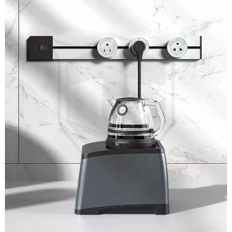 Modul utičnice Viking A40SB, srebrno-crni/izlazi - 1xAC/snaga do 2500W/230V,16A,50Hz/Tip utičnice