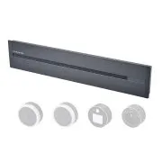 Utičnica - ugradbena Viking LZ40G/230V,50Hz/duljina 40cm/siva/do 5 modula/IP20/aluminij/ugradbena