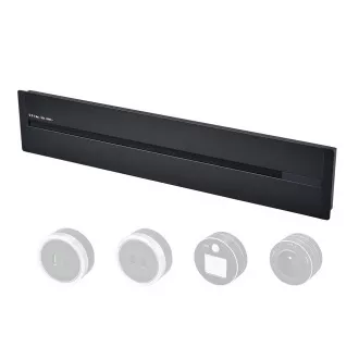 Utičnica - ugradbena Viking LZ60B/230V,50Hz/duljina 60cm/crna/do 7 modula/IP20/aluminij/ugradbena