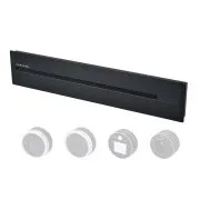 Utičnica - ugradbena Viking LZ40B/230V,50Hz/duljina 40cm/crna/do 5 modula/IP20/aluminij/ugradbena