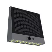 Vanjska solarna LED svjetiljka Viking SR25/Senzor pokreta/1000 lm/4 načina rada/IP54/dnevno bijela