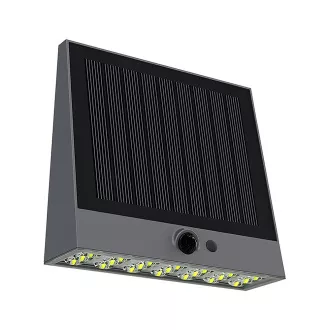 Vanjska solarna LED svjetiljka Viking SR25/Senzor pokreta/1000 lm/4 načina rada/IP54/dnevno bijela