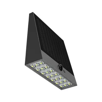 Vanjska solarna LED svjetiljka Viking SR25/Senzor pokreta/1000 lm/4 načina rada/IP54/dnevno bijela