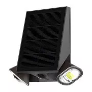 Vanjska solarna LED svjetiljka Viking SR39/Senzor pokreta/800 lm/IP44/4 načina rada/dnevno bijela