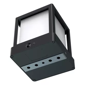 Vanjska solarna LED svjetiljka Viking SR54/ Solarna LED svjetiljka / Senzor pokreta / 800 lm / IP65