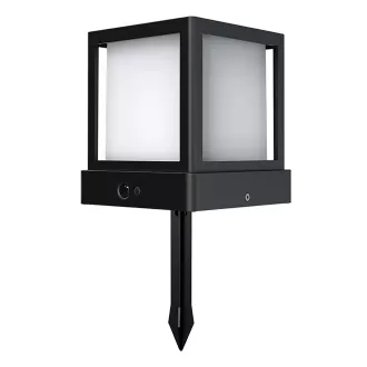 Vanjska solarna LED svjetiljka Viking SR54/ Solarna LED svjetiljka / Senzor pokreta / 800 lm / IP65