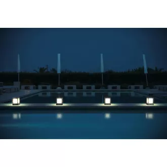 Vanjska solarna LED svjetiljka Viking SR54/ Solarna LED svjetiljka / Senzor pokreta / 800 lm / IP65