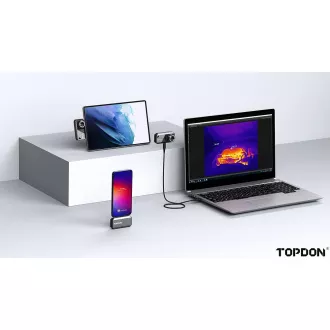 TOPDON termalna infracrvena kamera TS001/256x192/Windows/Android/vidno polje 13°x10°/USB-C/