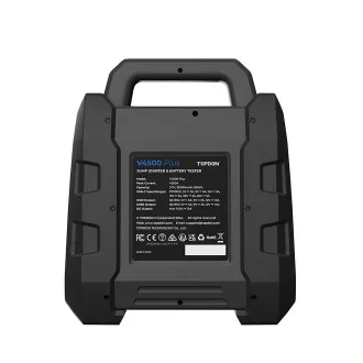 TOPDON startni i tester za automobilske akumulatore V4500Plus/32000mAh(120Wh)/maks. izlazna struja 4500A//IP65