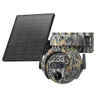 Solarna kamera Viking HDs04 4G siva/2304x1296/PIR detekcija/senzor pokreta/7800mAh