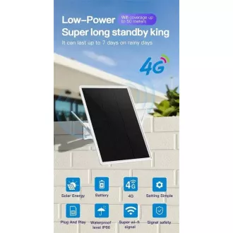 Solarni ruter Viking R09 4G/solarno napajanje/WiFi za do 8 uređaja/preuzimanje - 15Mbps Solarni ruter Viking R09 4G/solarno napajanje/WiFi za do 8 uređaja/preuzimanje - 15Mbps