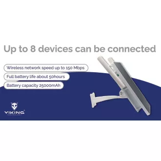Solarni ruter Viking R09 4G/solarno napajanje/WiFi za do 8 uređaja/preuzimanje - 15Mbps Solarni ruter Viking R09 4G/solarno napajanje/WiFi za do 8 uređaja/preuzimanje - 15Mbps