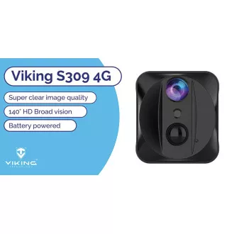 Mini kamera Viking S309 4G/1080P/noćni vid/senzor pokreta/2500mAh/mobilna aplikacija Mini kamera Viking S309 4G/1080P/noćni vid/senzor pokreta/2500mAh/mobilna aplikacija