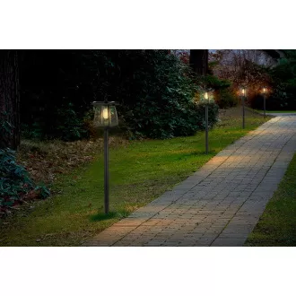Vanjska solarna LED svjetiljka Viking SR10L/350lm/solarno napajanje/4000K (dnevno bijela)/4 načina rada