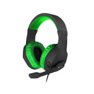 Gaming stereo slušalice Genesis Argon 200, crno-zelene