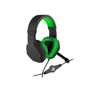 Gaming stereo slušalice Genesis Argon 200, crno-zelene