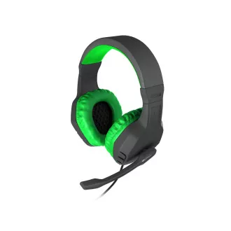 Gaming stereo slušalice Genesis Argon 200, crno-zelene