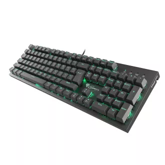 Genesis gaming mehanička tipkovnica THOR 300/RGB/Outemu plava/žičani USB/US raspored/crna