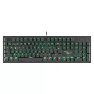 Genesis gaming mehanička tipkovnica THOR 300/RGB/Outemu plava/žičani USB/US raspored/crna