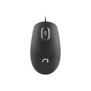 Natec laserski miš HAWK/1000 DPI/Office/Laser/1000 DPI/Žični USB/Crni