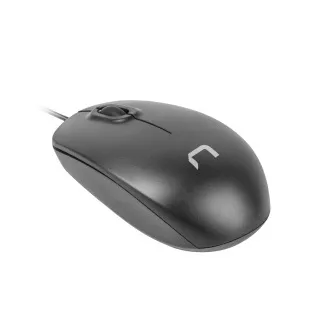 Natec laserski miš HAWK/1000 DPI/Office/Laser/1000 DPI/Žični USB/Crni
