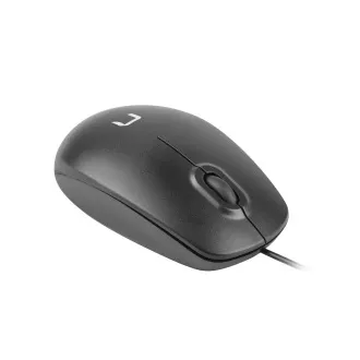 Natec laserski miš HAWK/1000 DPI/Office/Laser/1000 DPI/Žični USB/Crni