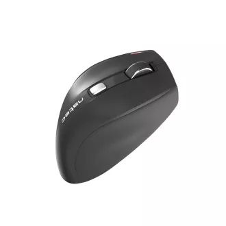 Natec optički miš JAGUAR/2400 DPI/Ergonomski/Blue Track/Za dešnjake/Bežični USB/Crni Natec optički miš JAGUAR/2400 DPI/Ergonomski/Blue Track/Za dešnjake/Bežični USB/Crni