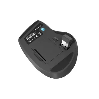 Natec optički miš JAGUAR/2400 DPI/Ergonomski/Blue Track/Za dešnjake/Bežični USB/Crni Natec optički miš JAGUAR/2400 DPI/Ergonomski/Blue Track/Za dešnjake/Bežični USB/Crni