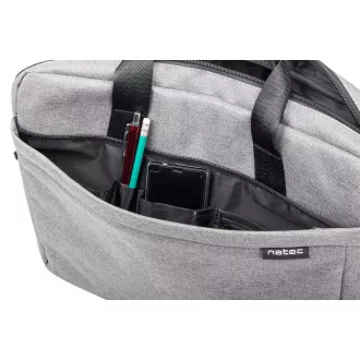Torba za NB NATEC Mustela 15,6", siva